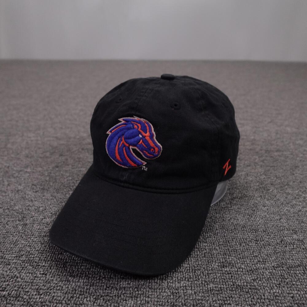 Boise State Broncos Hat Cap Strap Back Mens One Size Black NCAA Football Zephyr